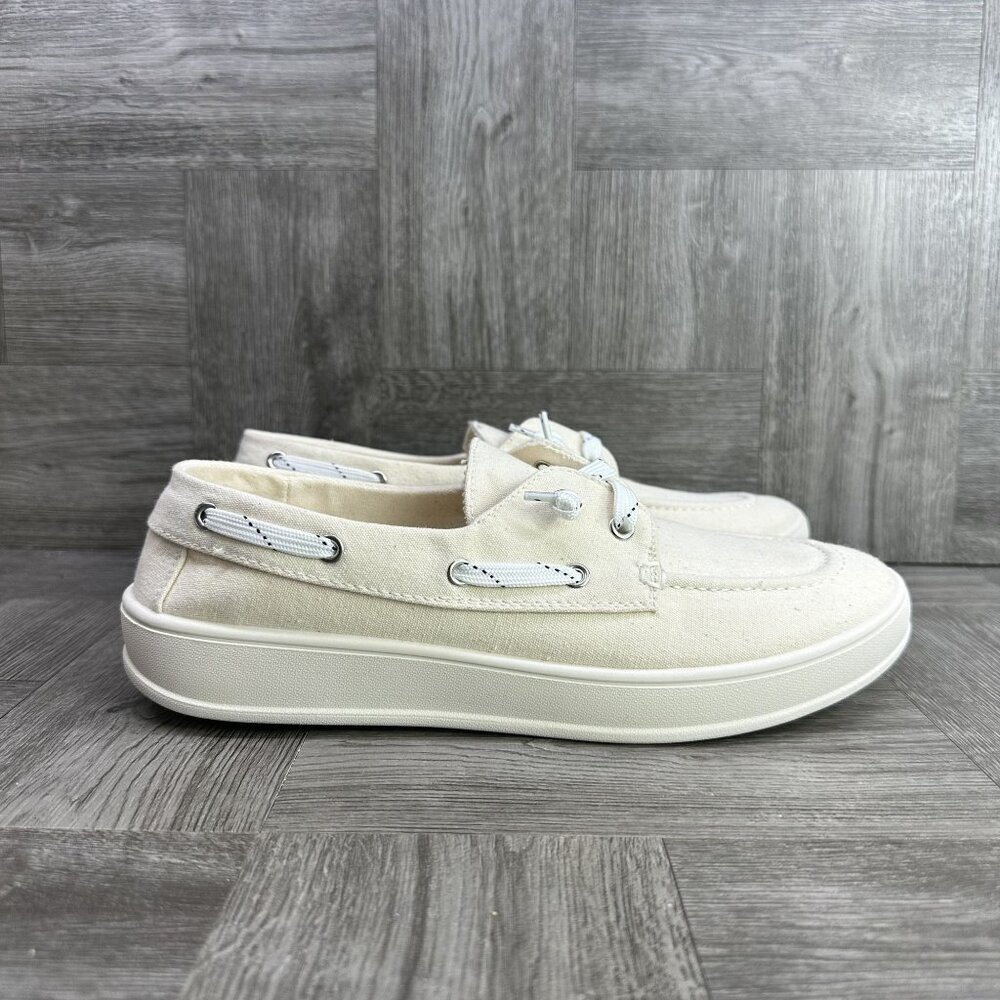 Madden Girl Galley Women's size 7 Natural Slip On Shoes